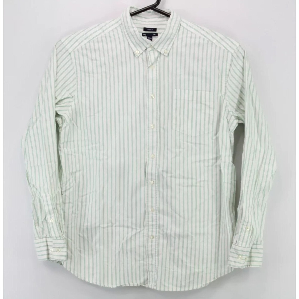 Gap Shirt XL Mens Button Down LS Collared Classic Fit   Multicolor‎ Striped